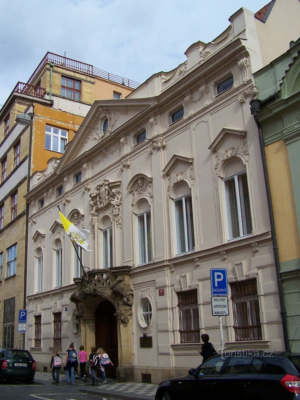 Praga - Voršilská 12 - Palácio de Walter