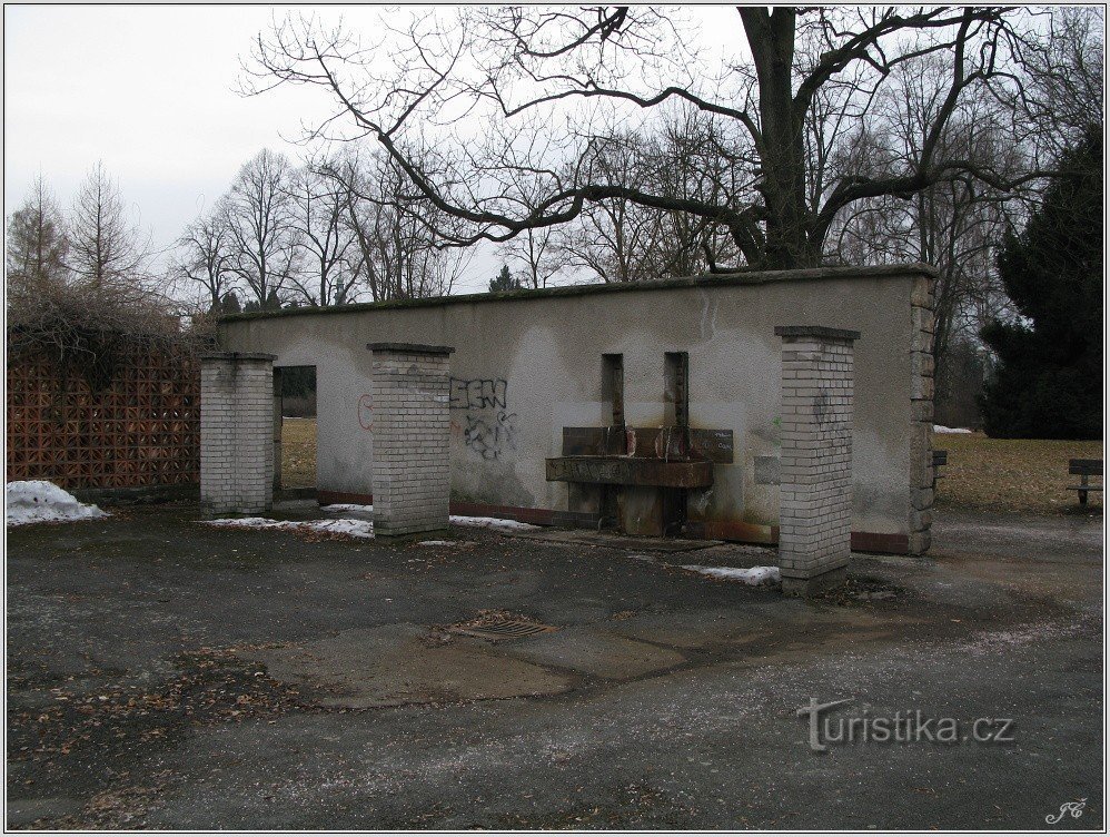 Źródło Hronovka i Regnerka w Hronov