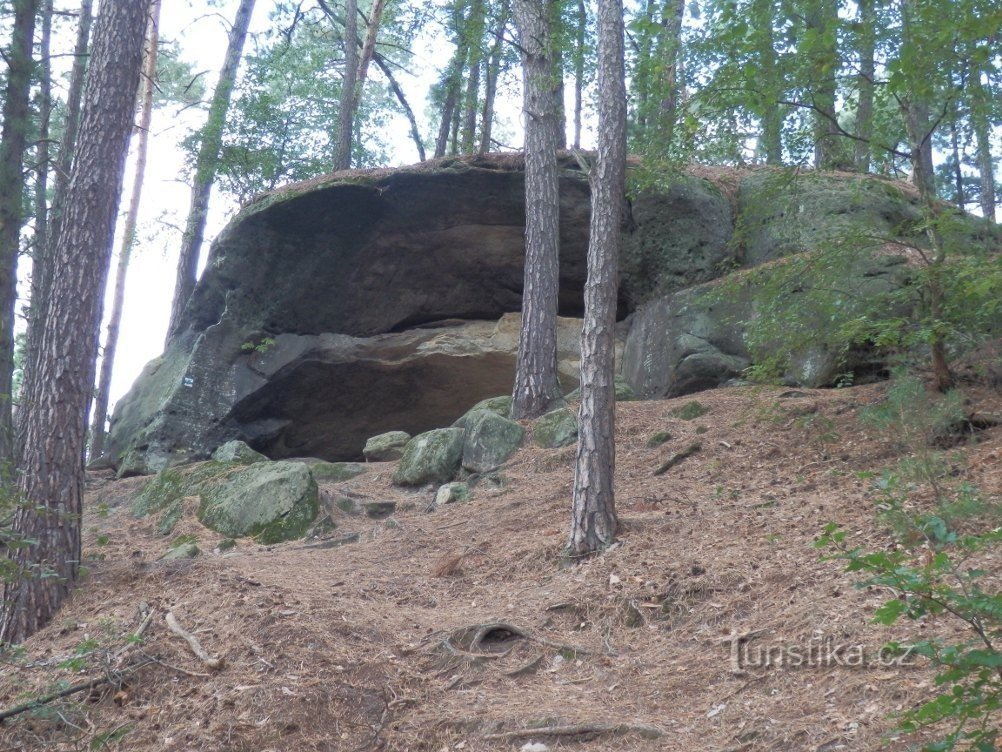 Una vera semi-grotta