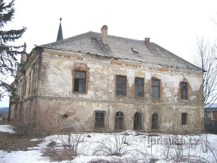 L'aile droite du château