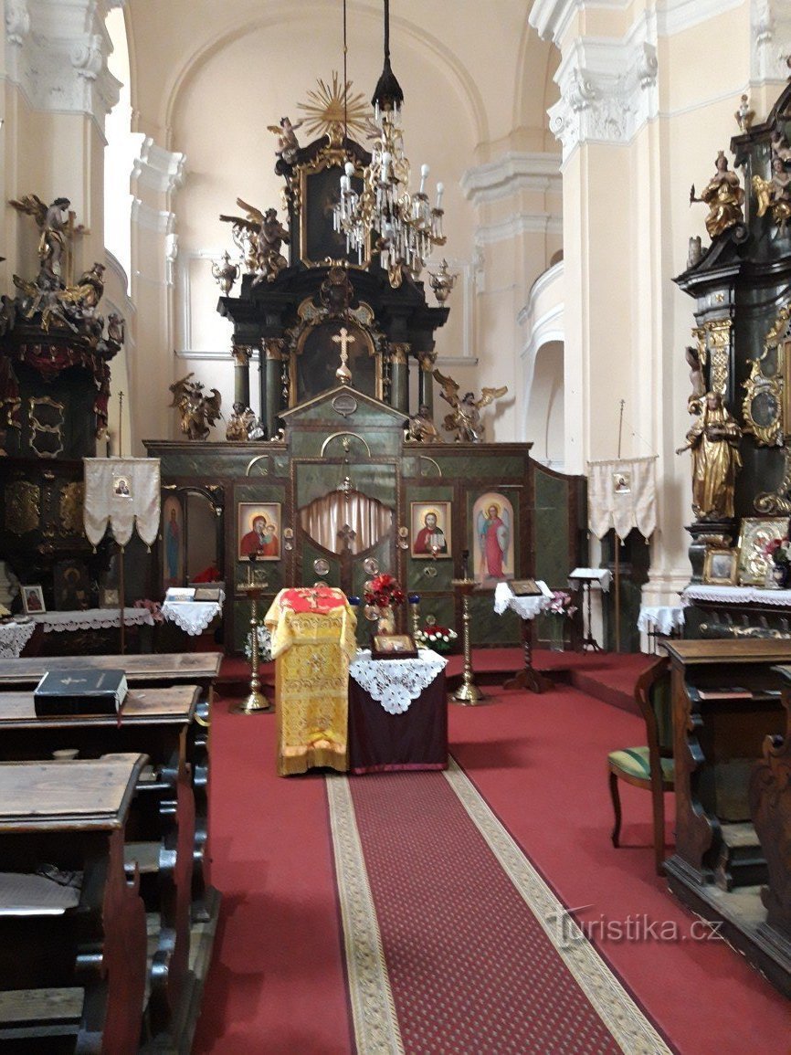 Orthodoxe Kirche St. Anna und St. Růžena Limská in Pilsen