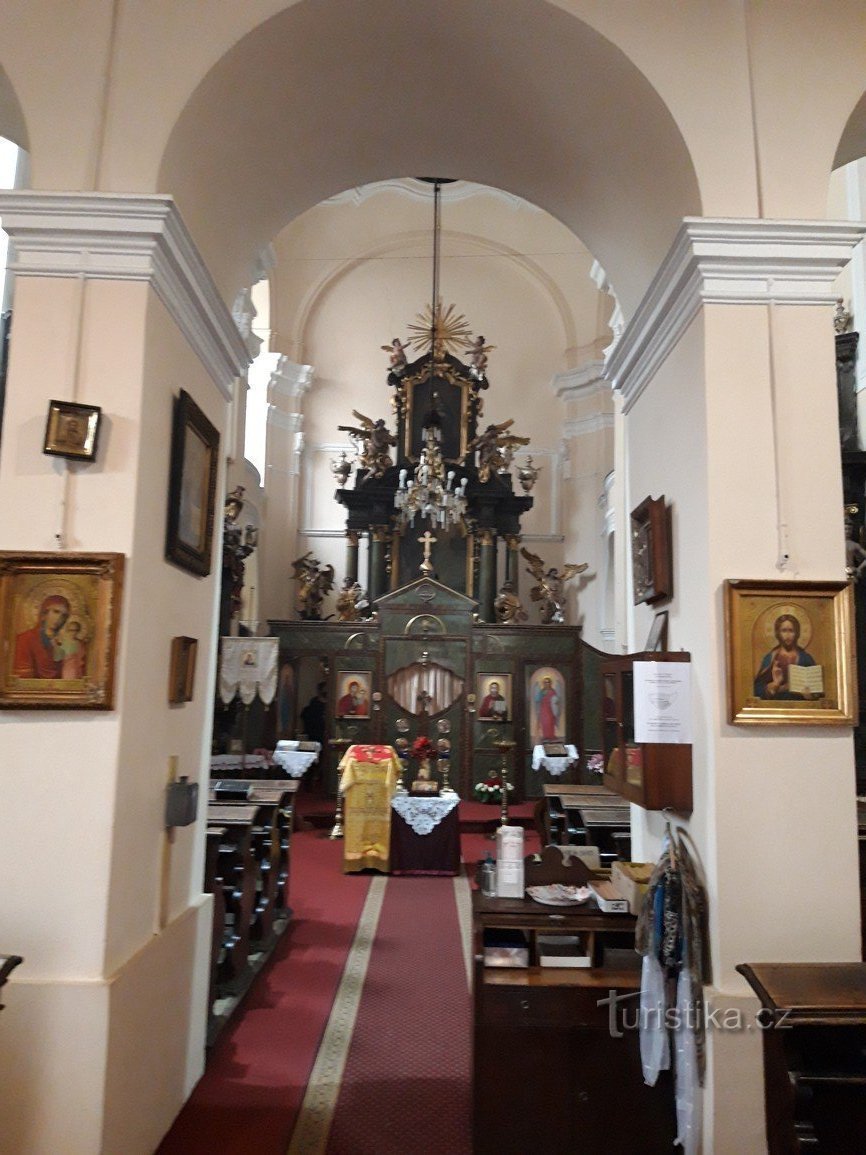 Orthodoxe kerk van St. Anna en St. Růžena Limská in Pilsen