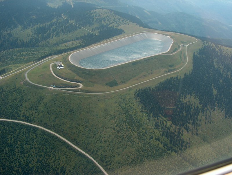 Dlouhé Stráně gepompte waterkrachtcentrale