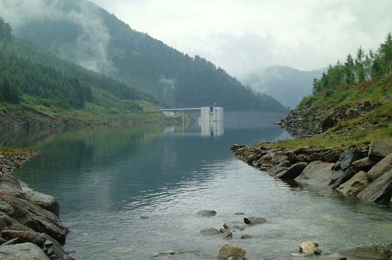 Dlouhé Stráně pumped water power plant