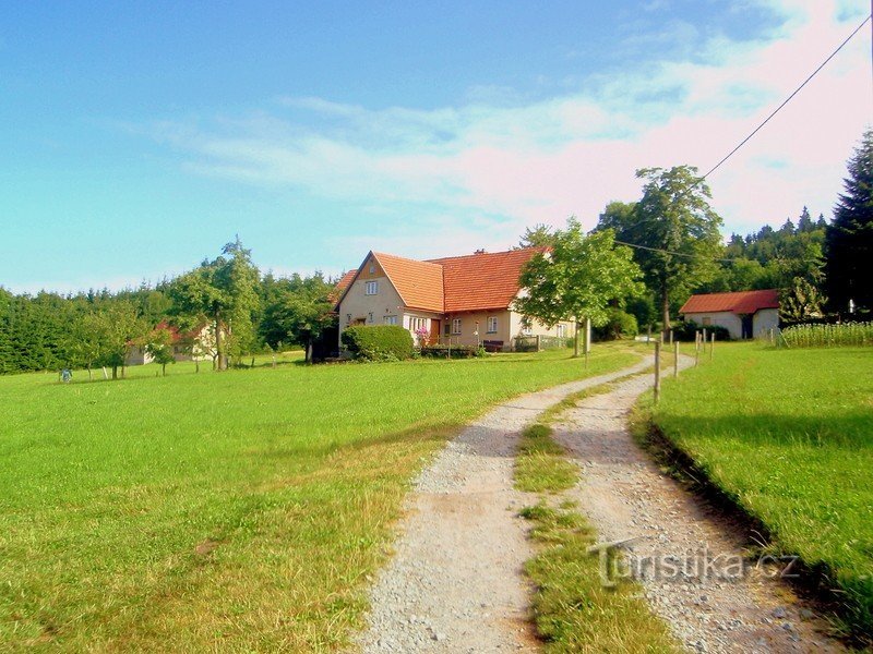 In front of the Kout settlement