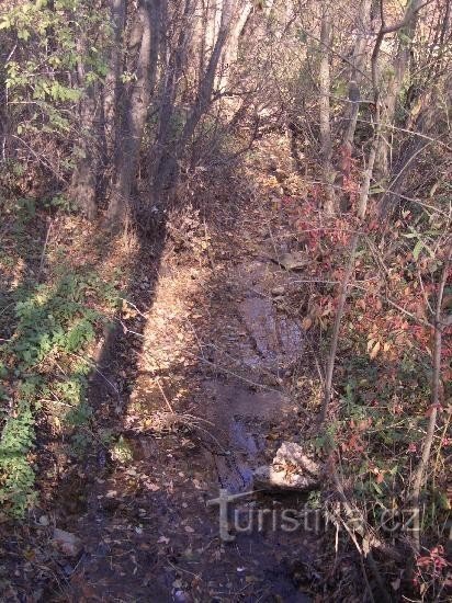 vor dem Zusammenfluss mit Řehančák