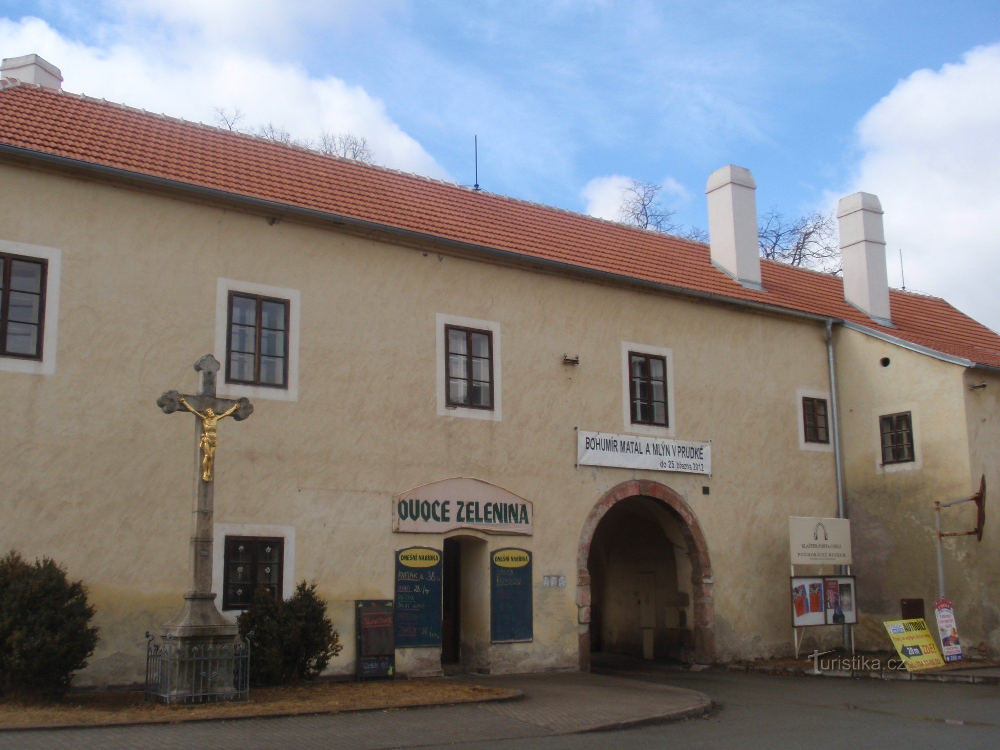 Pre-kloster nära Tišnov - små monument