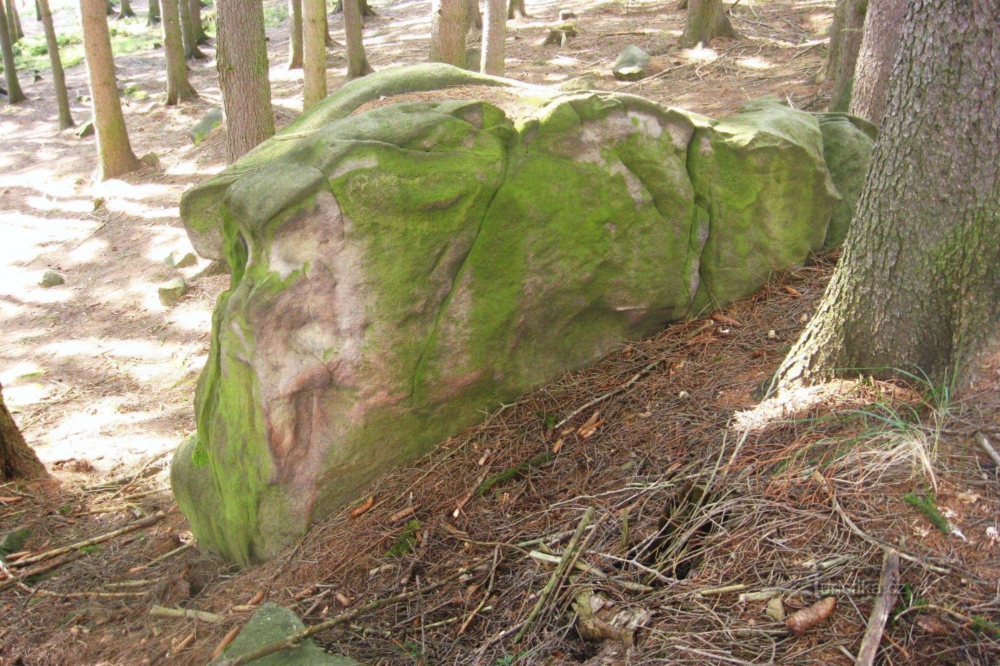 Front rocks in Ondřejov region
