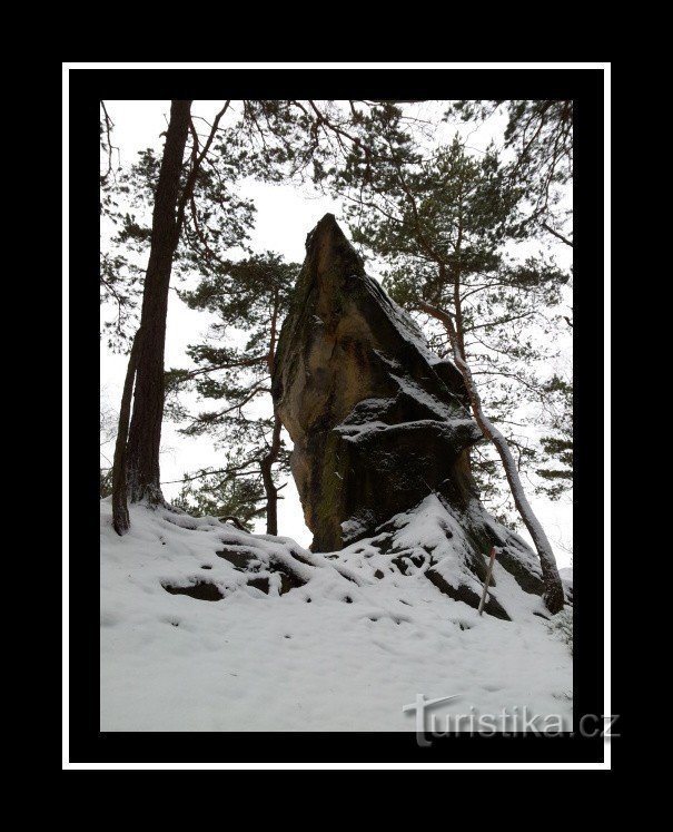 The summit of the Dry Rocks