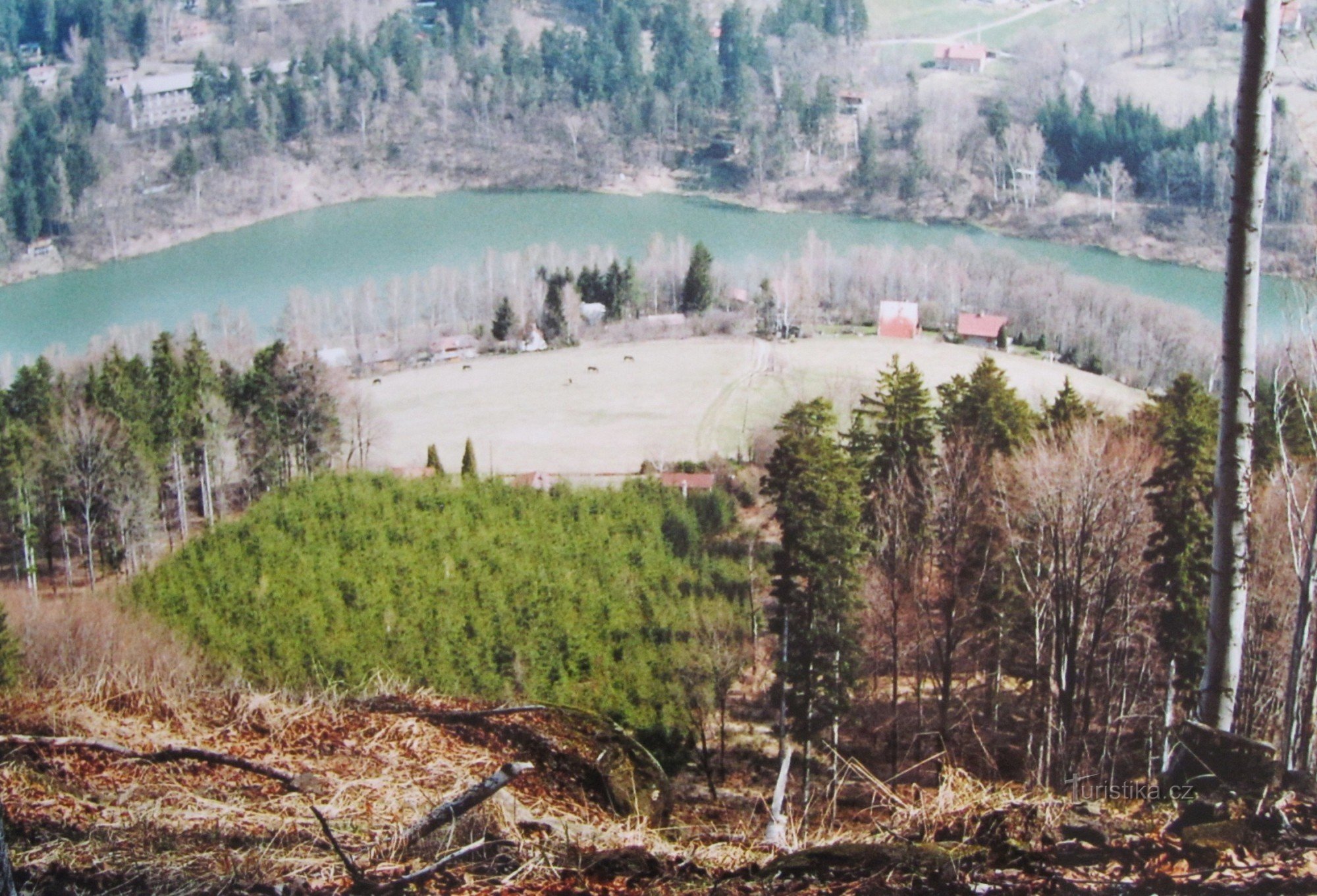 přehrada Bystřička z Klenova