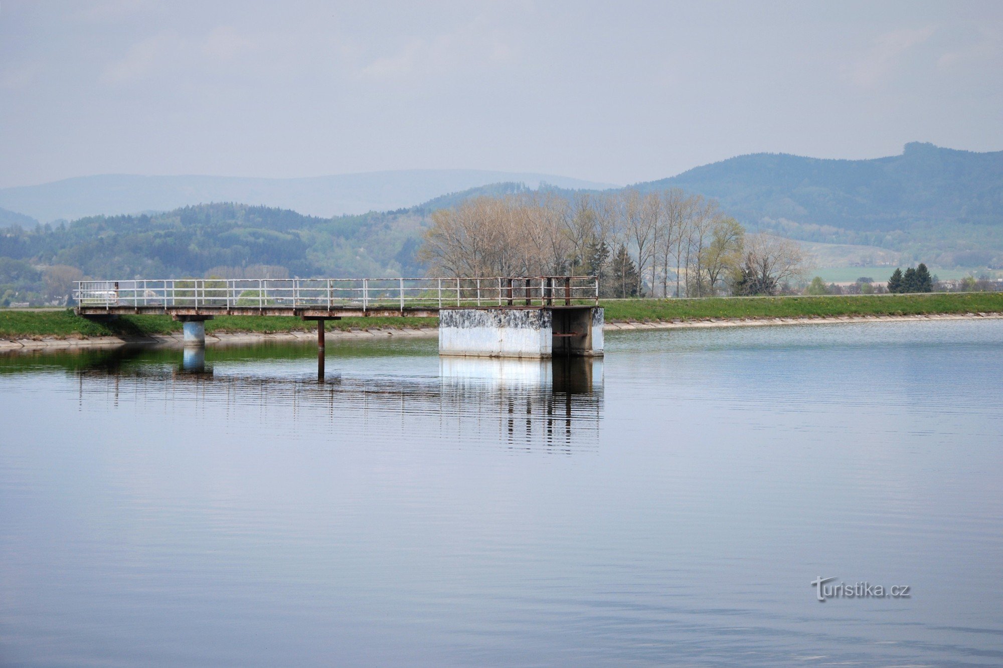 Reservoir Krásné nær Šumperka