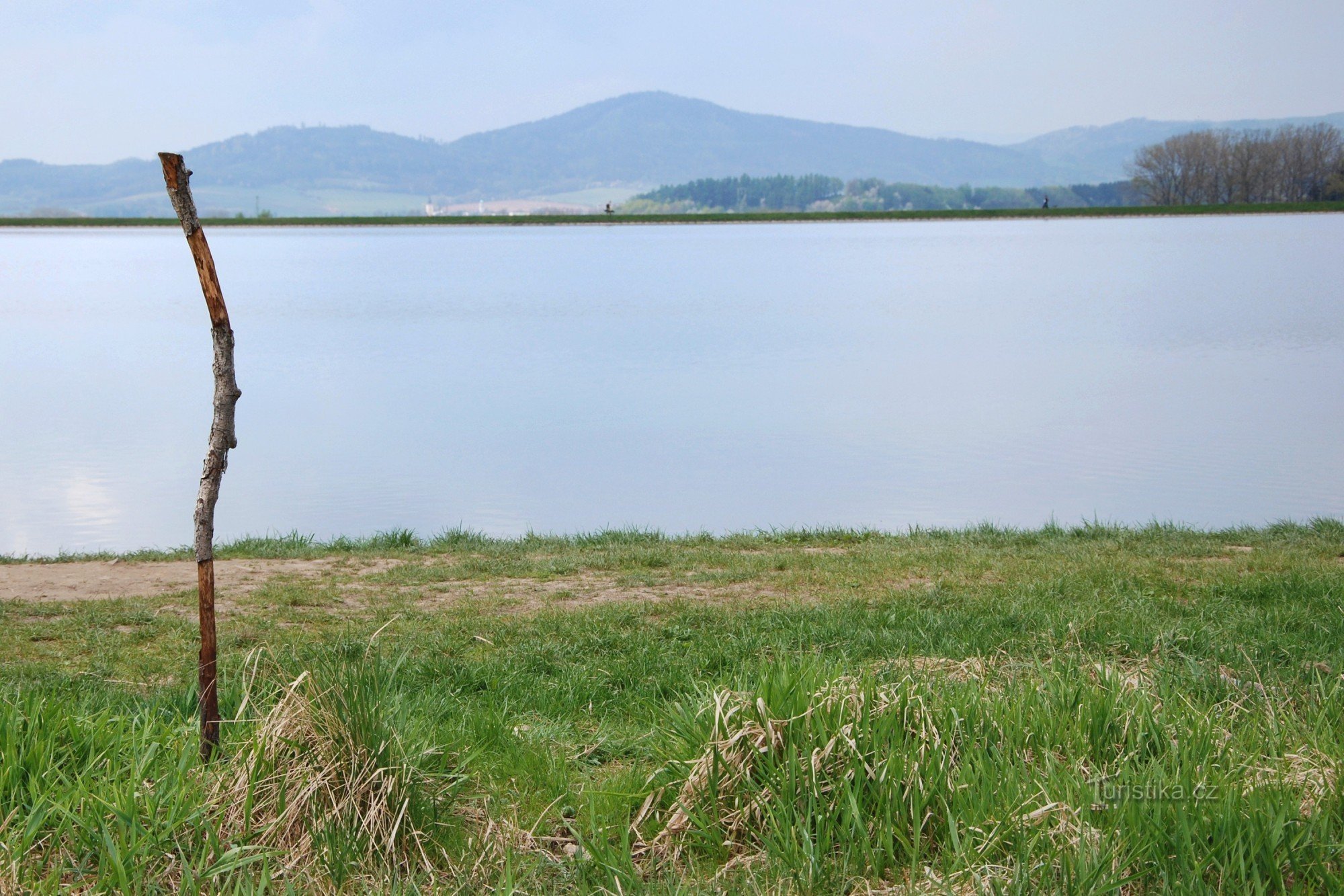 Reservoir Krásné near Šumperka