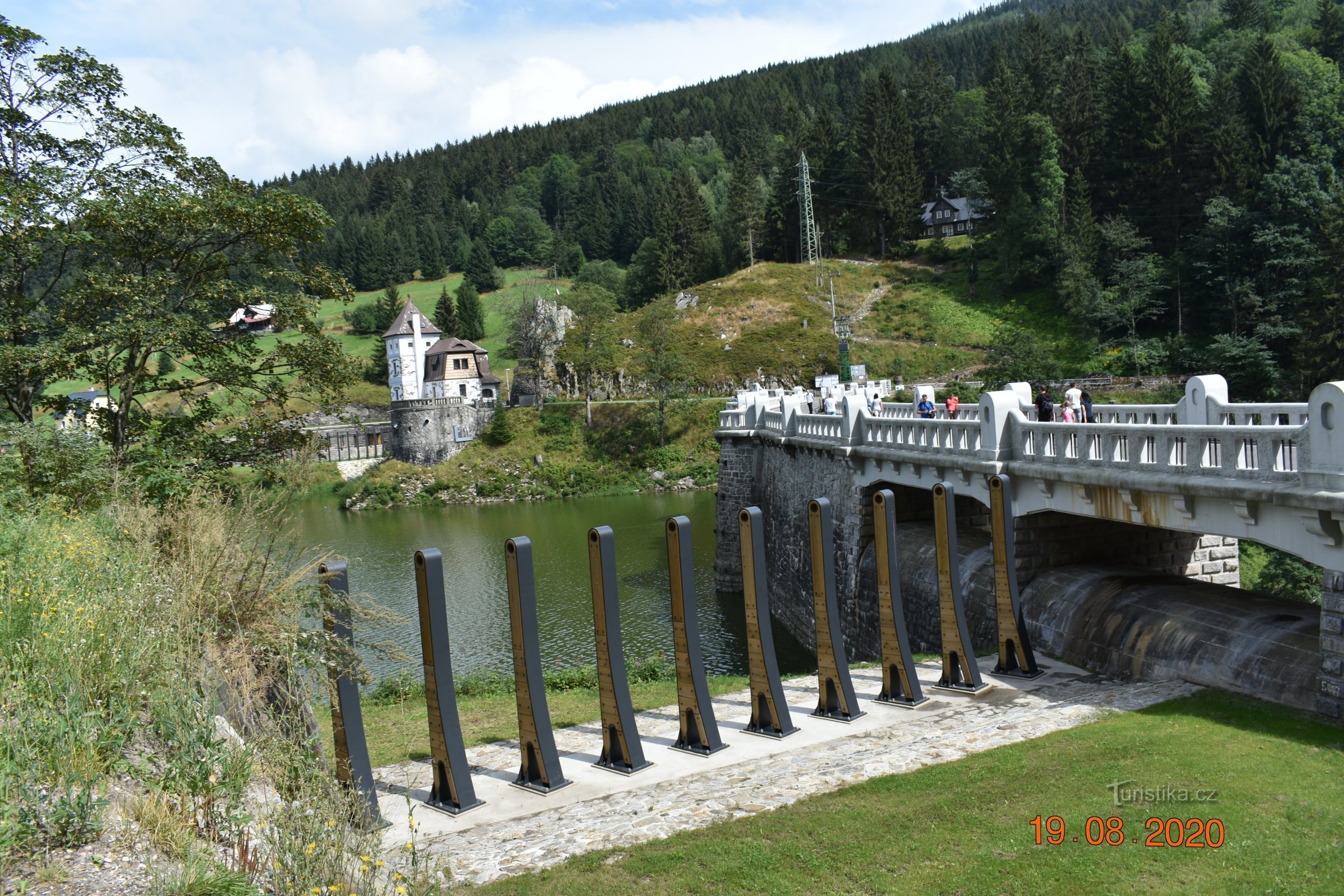 Labská 水库，Špindlerův Mlýn