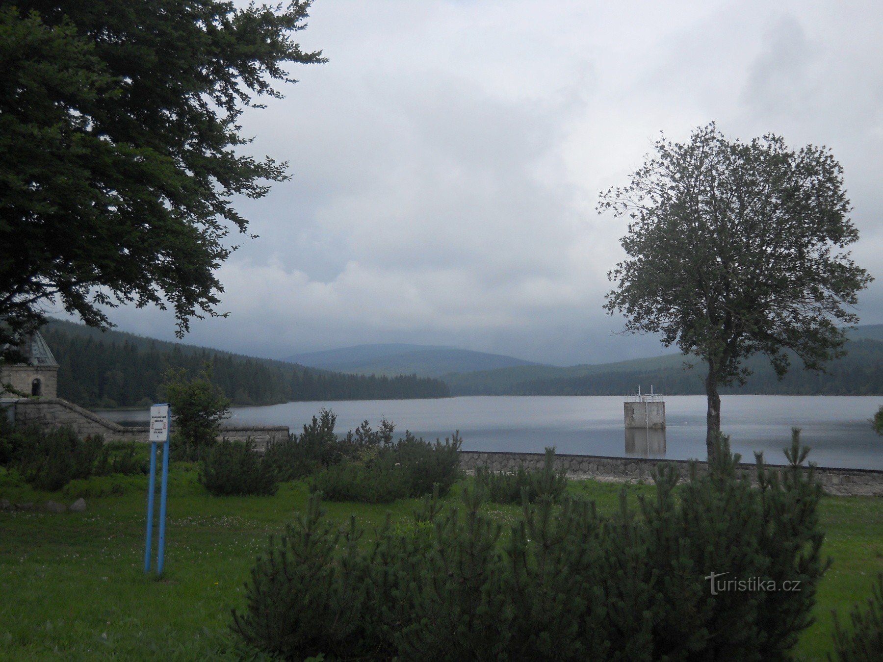 Reservoir Souš - Desná