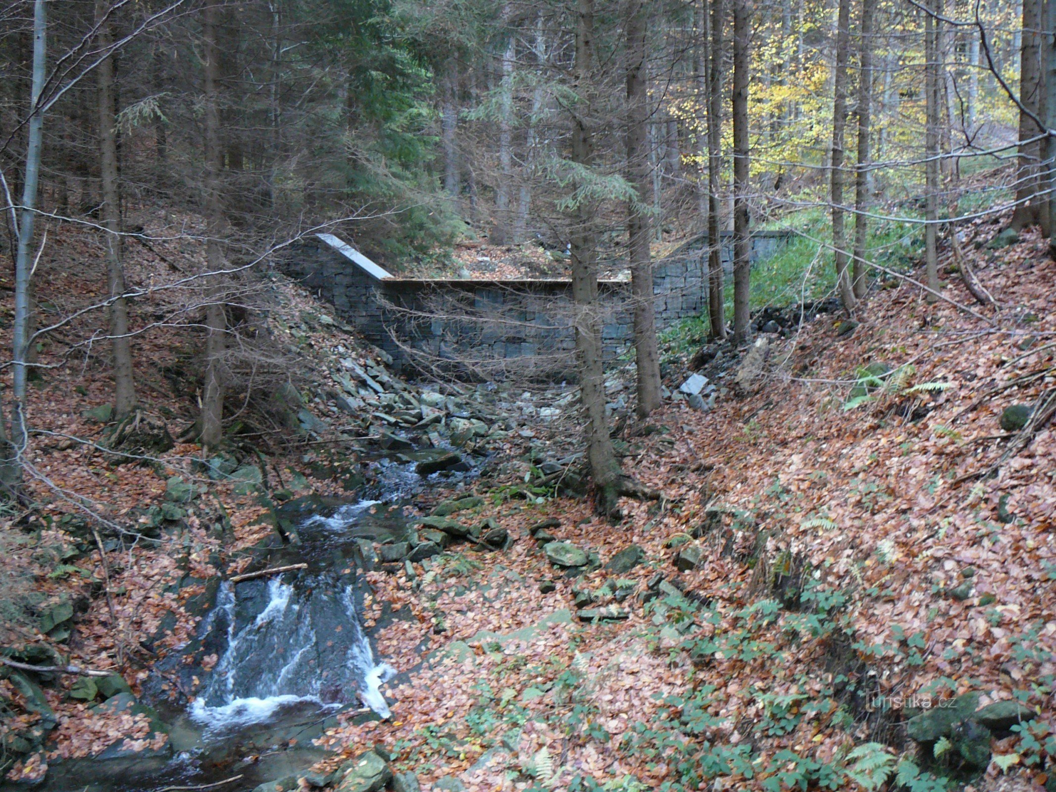 Velké, Klínská, barrage de Kyčerov