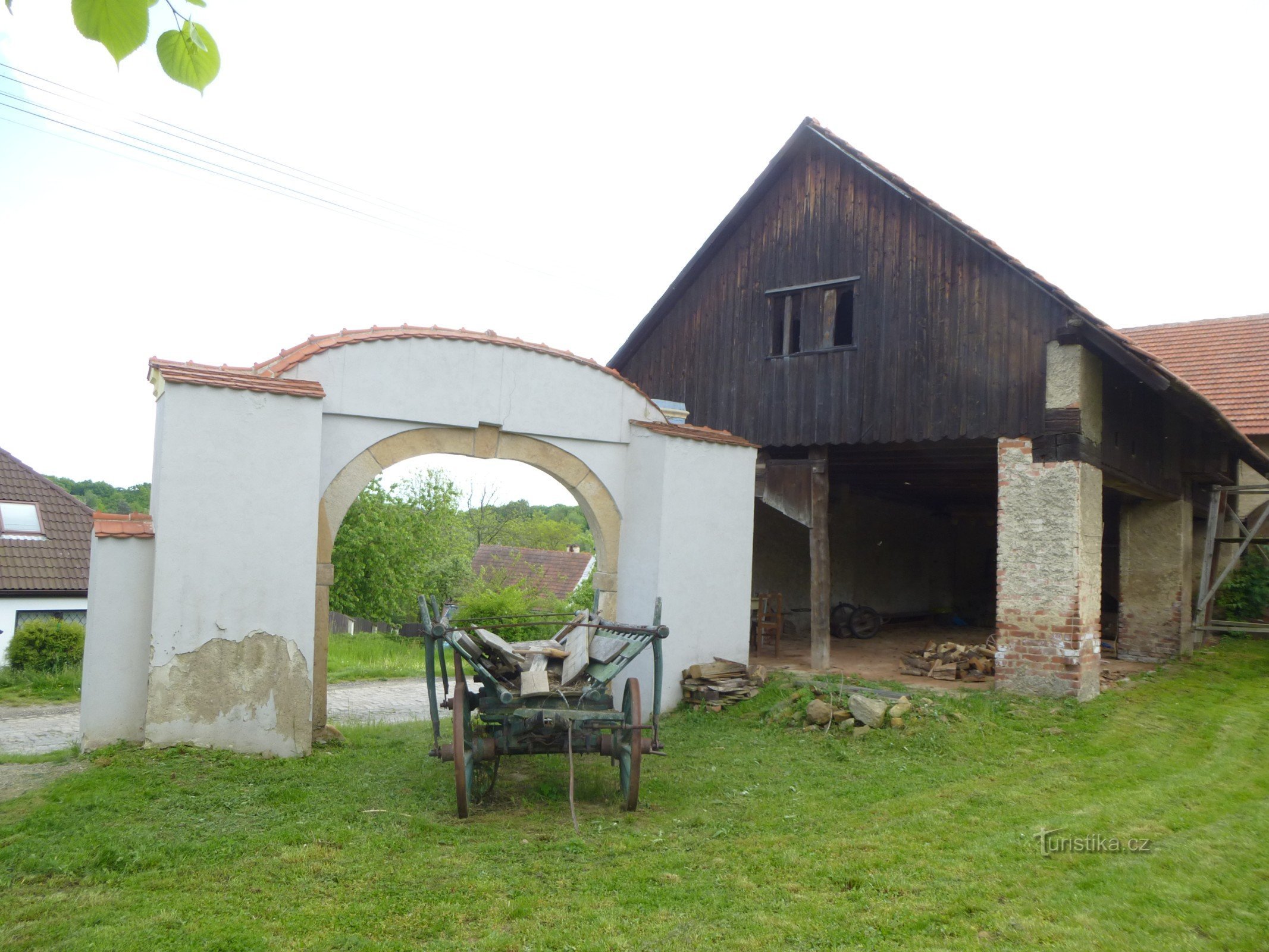 Prehvozdí - una granja con entramado de madera