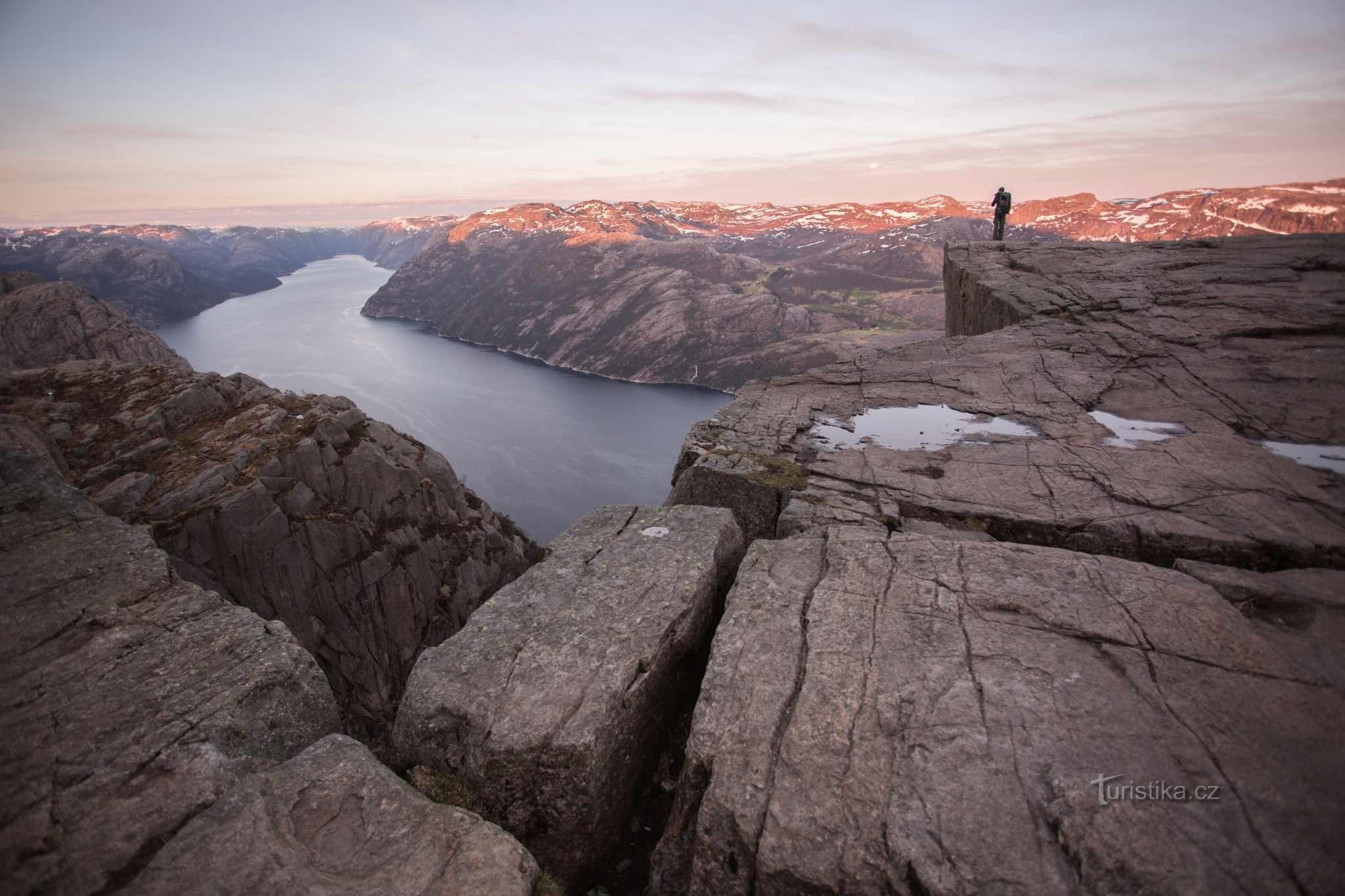 Preikestolen, Νορβηγία © Anna Jirásková