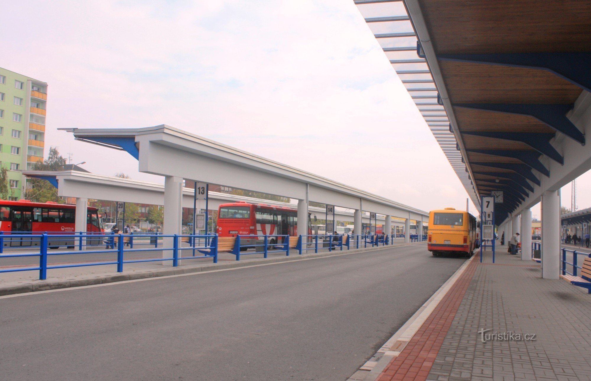 Přerov - stație de autobuz