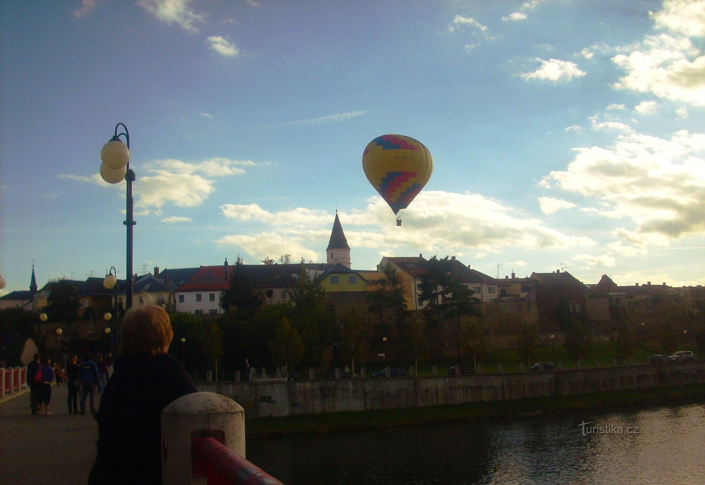 La salida del globo de Prerov.