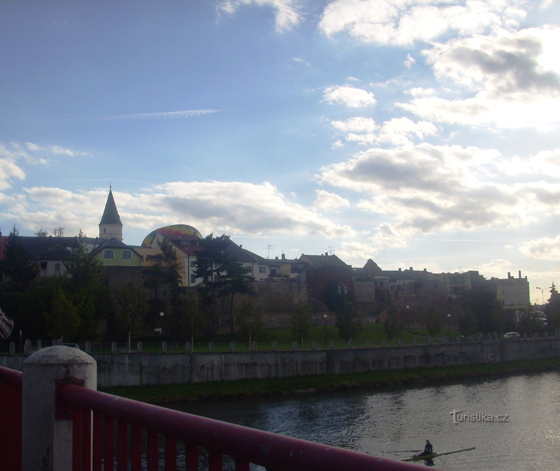 La vista del río de Prerov