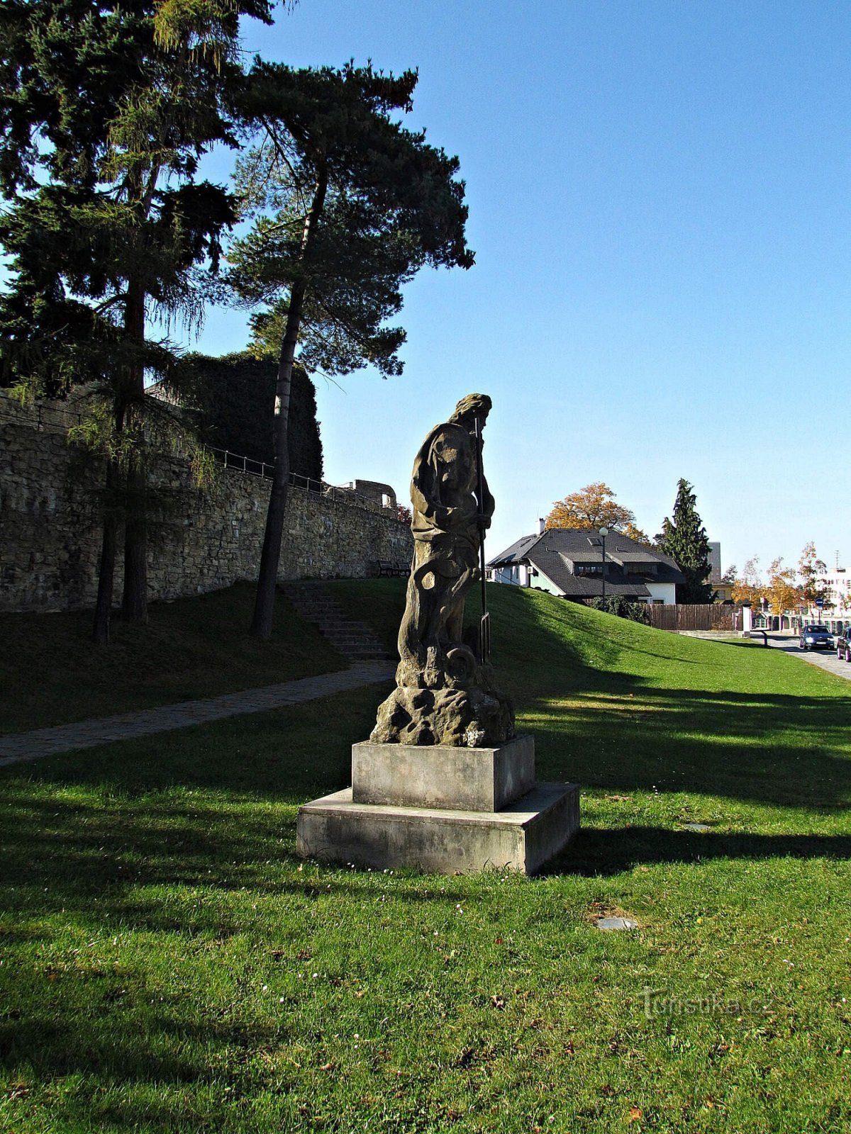 Statyn av Neptunus i Přerov