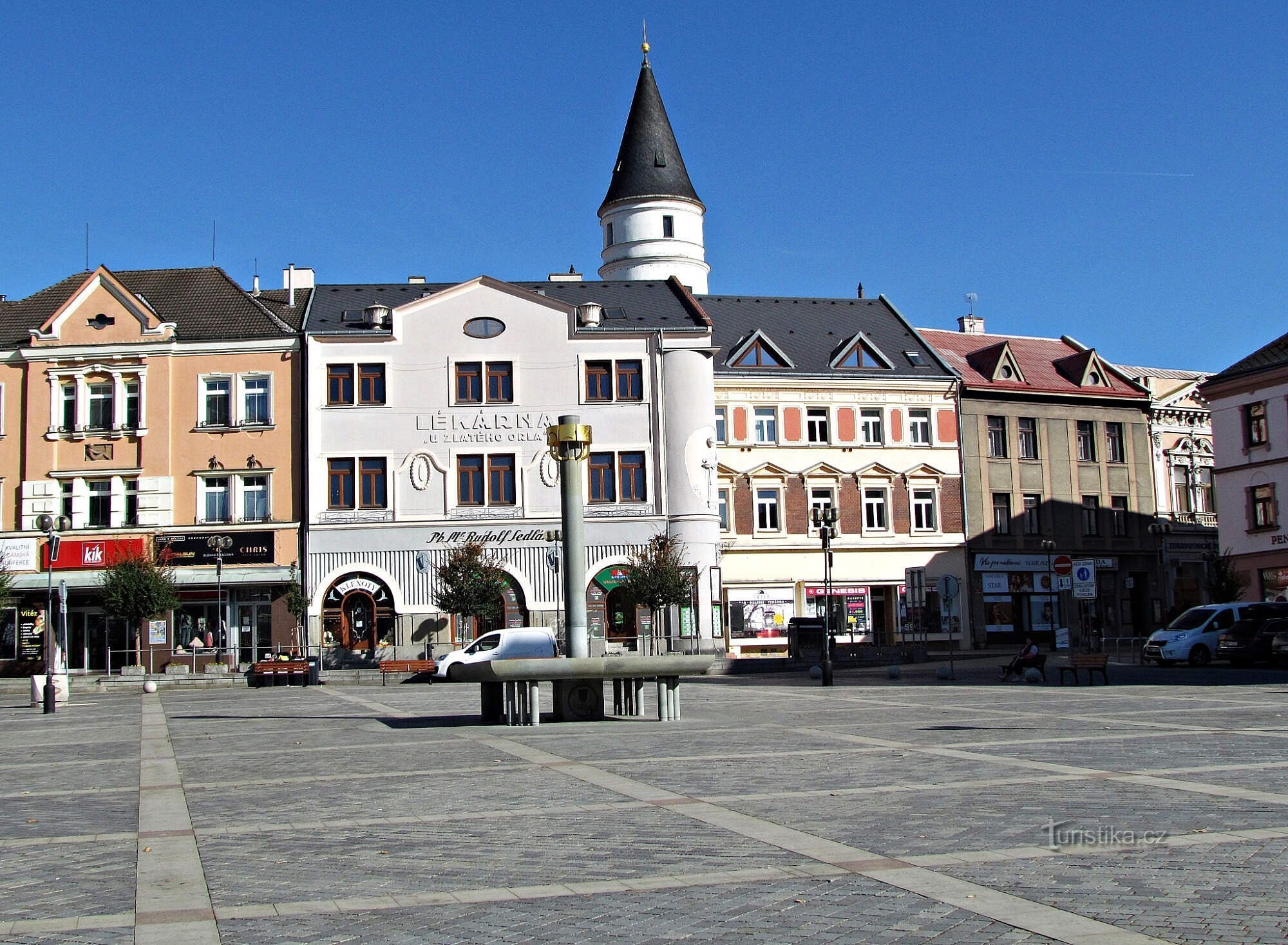 Plaza TGMasaryka en Přerov