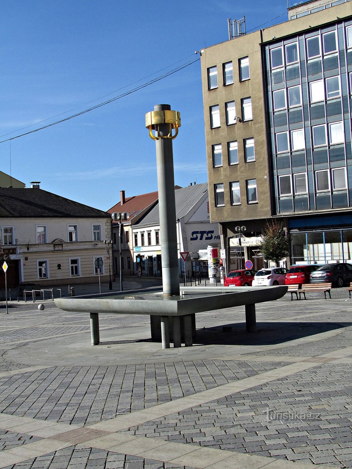 Piazza Tgmasaryka a Přerov