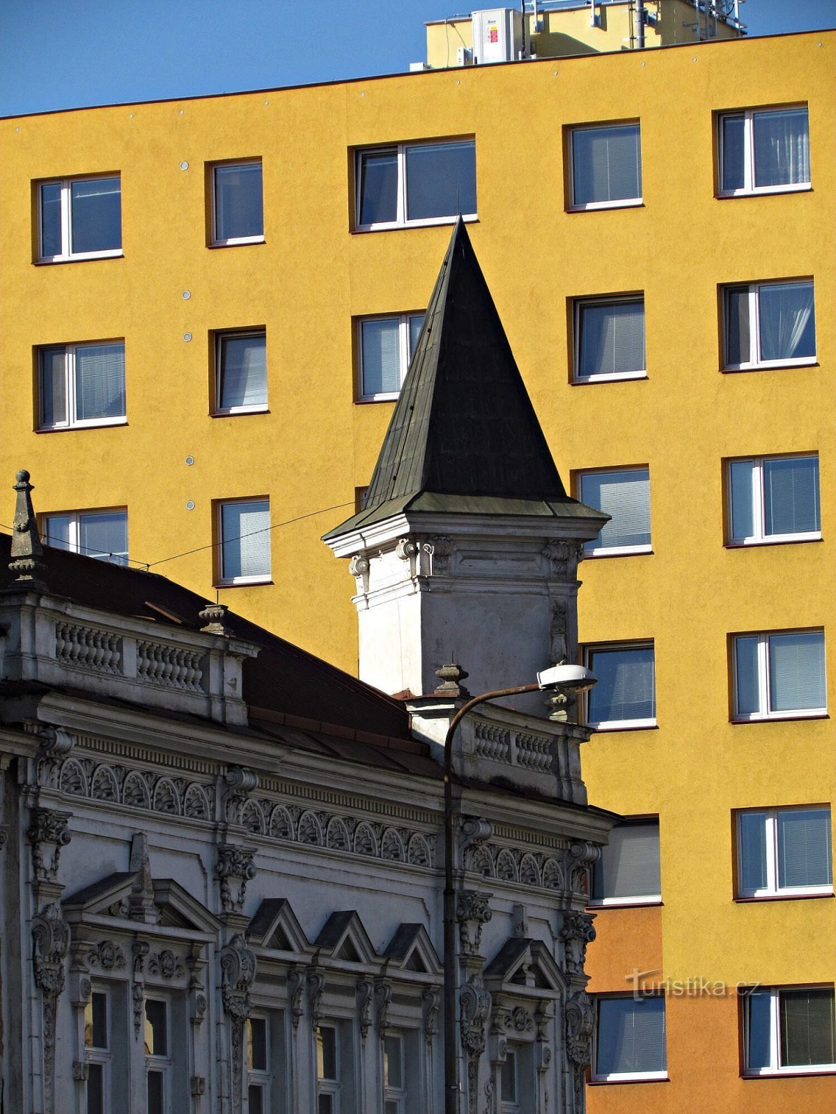 Přerovský esquina de las calles Palackého y Komenského