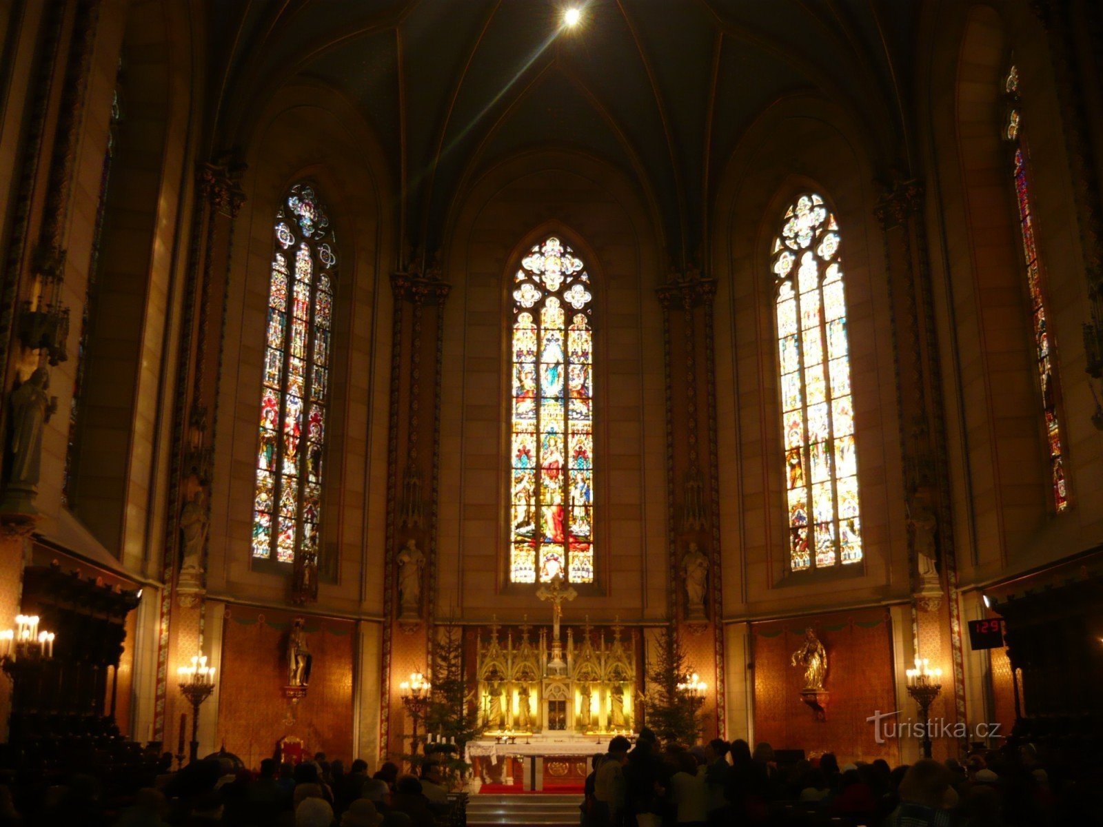 presbiterio de la Catedral de St. Wenceslao