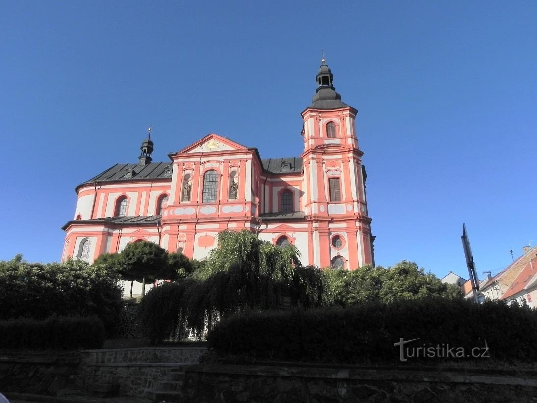 Přeštice, Jungfru Marias himmelsfärdskyrka