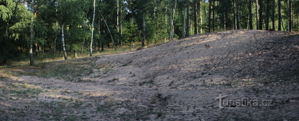 Przelew w pobliżu Oseček