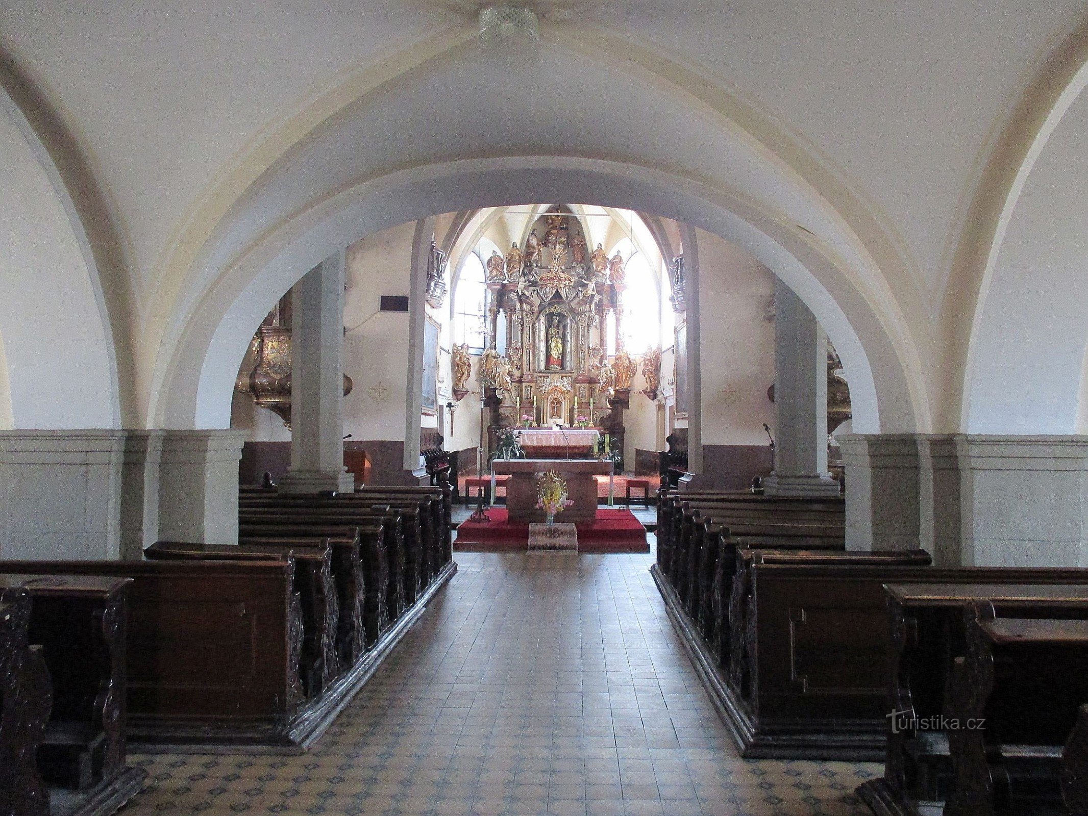 Příbor - Église de la Nativité de la Vierge Marie