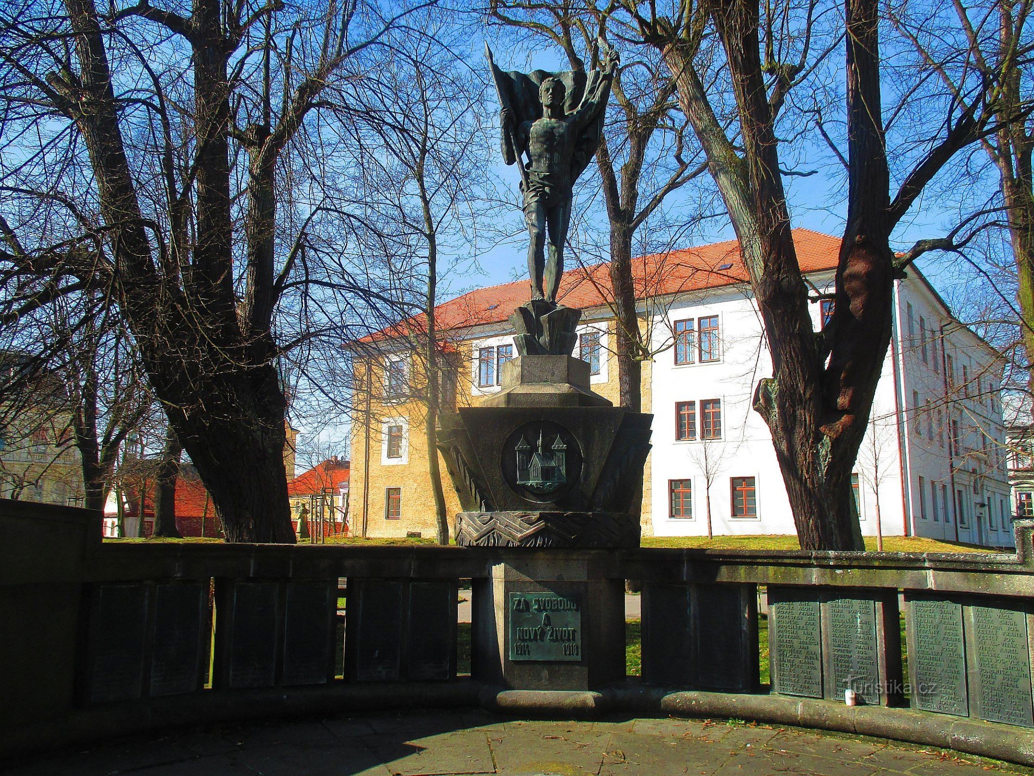 Příbram - Monument for de faldne