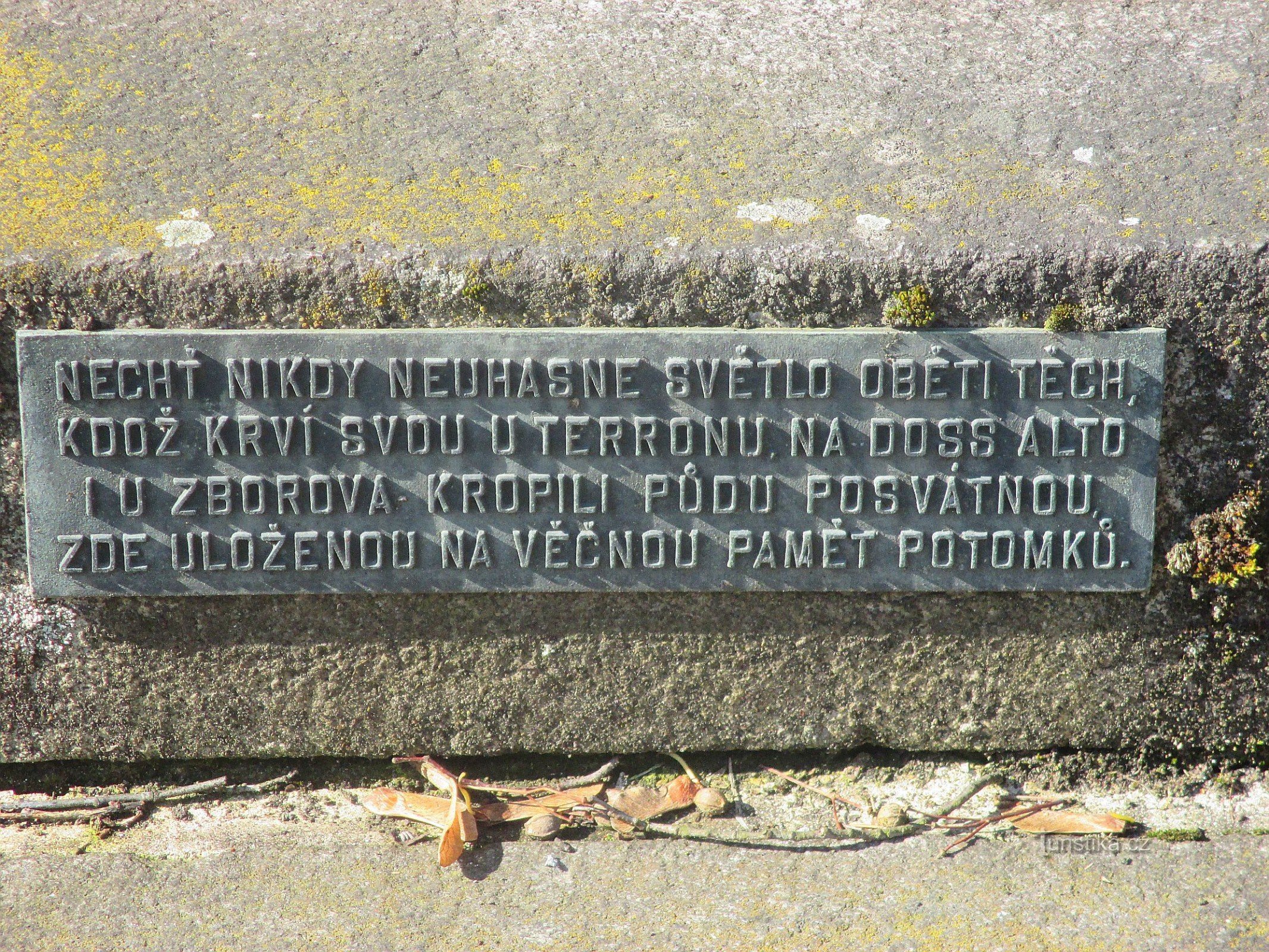 Příbram - Monument till de stupade