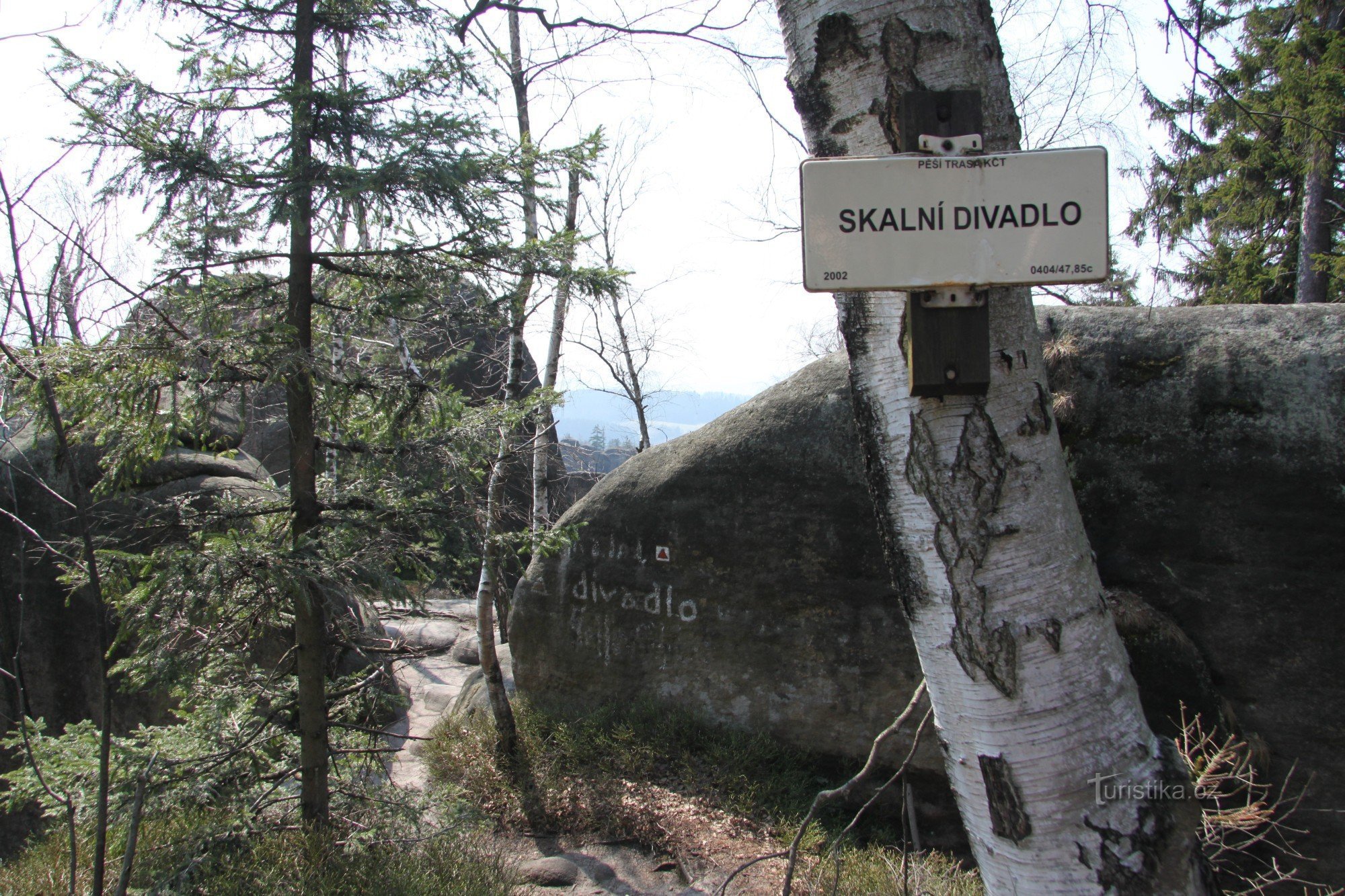 Arrival at the viewpoint