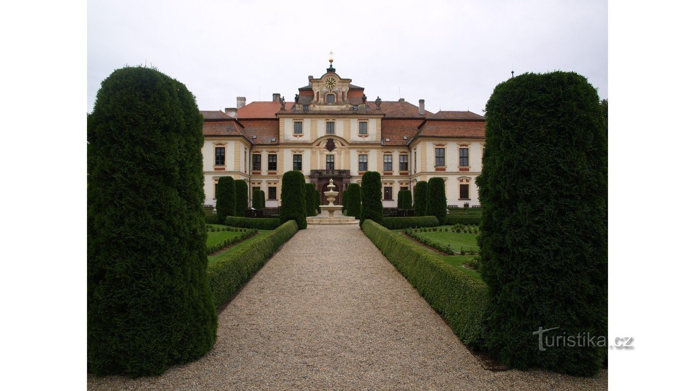 Arrival at Jemniště