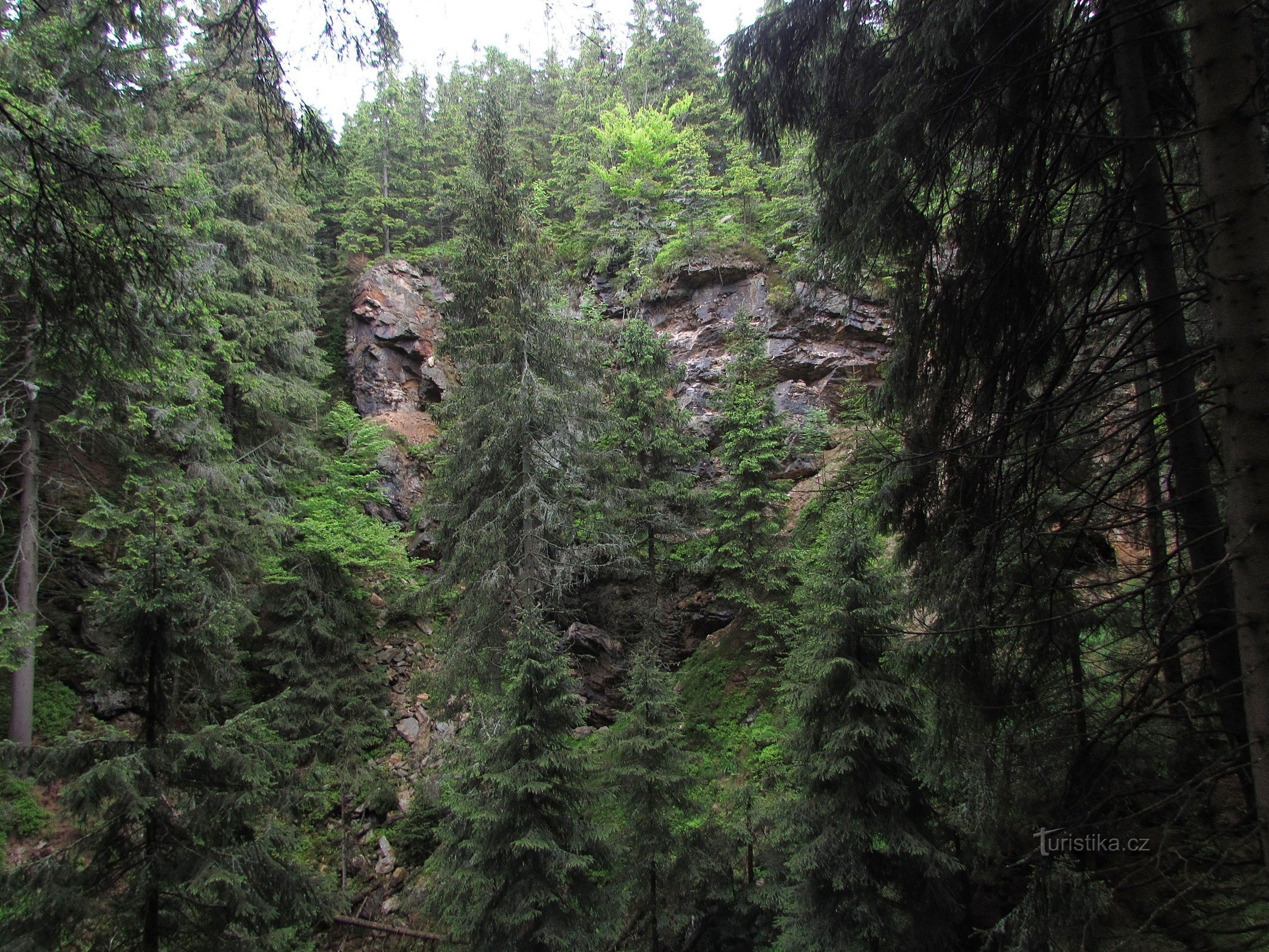 Tračný vrch - Altenberg vagy Starohoří