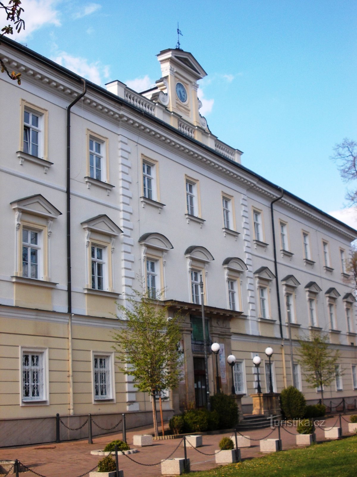 facade of the building