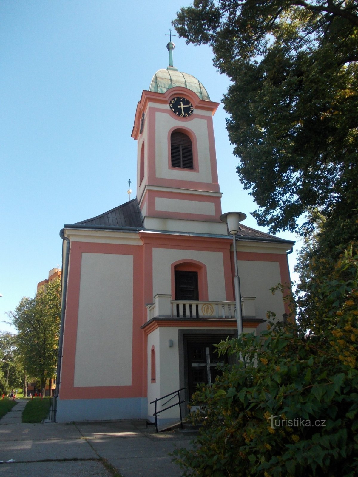 facade of the church