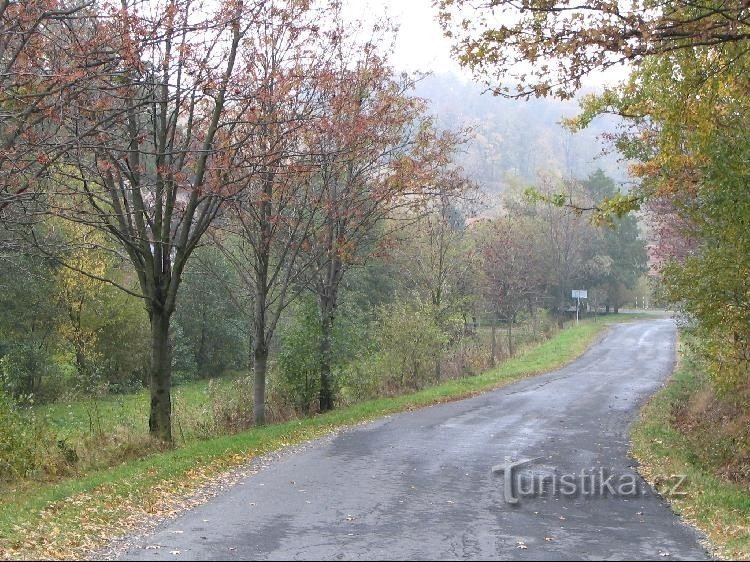 Ankunft in Jinřichov aus Dobešov