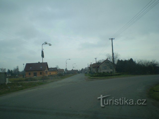 Arrival in Labětín