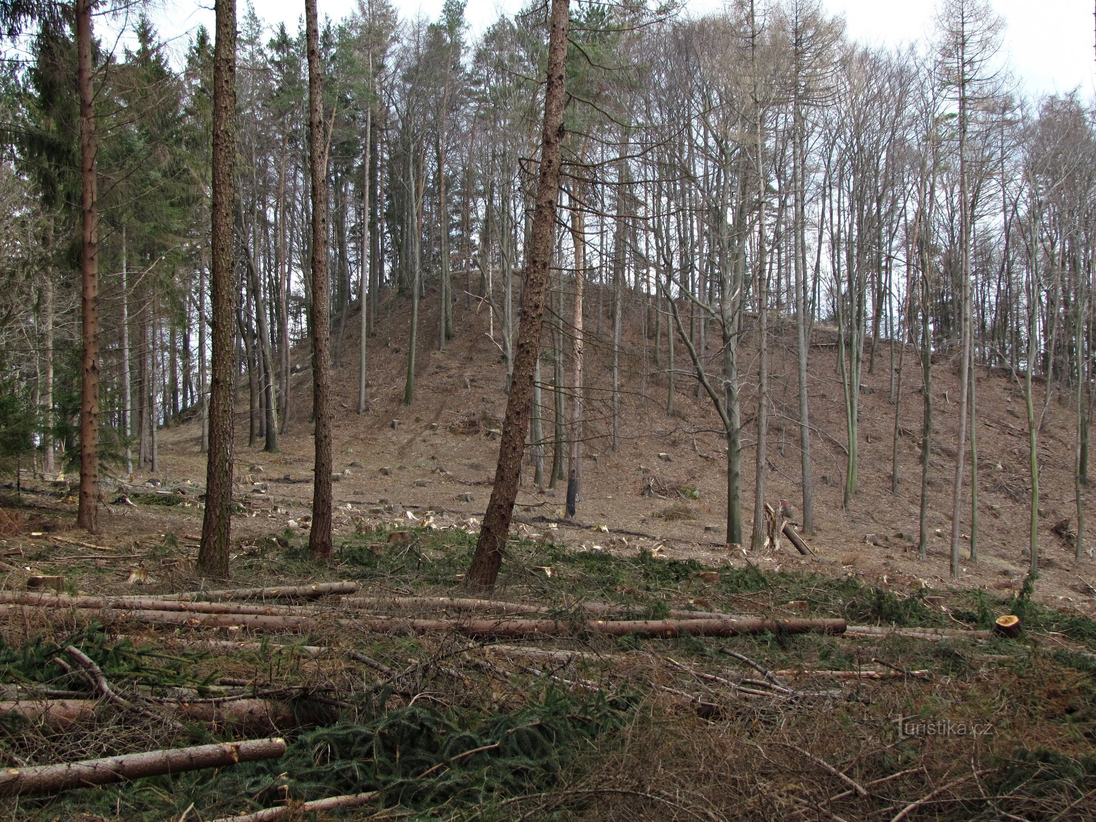 Přilepy - Posizione Hradek