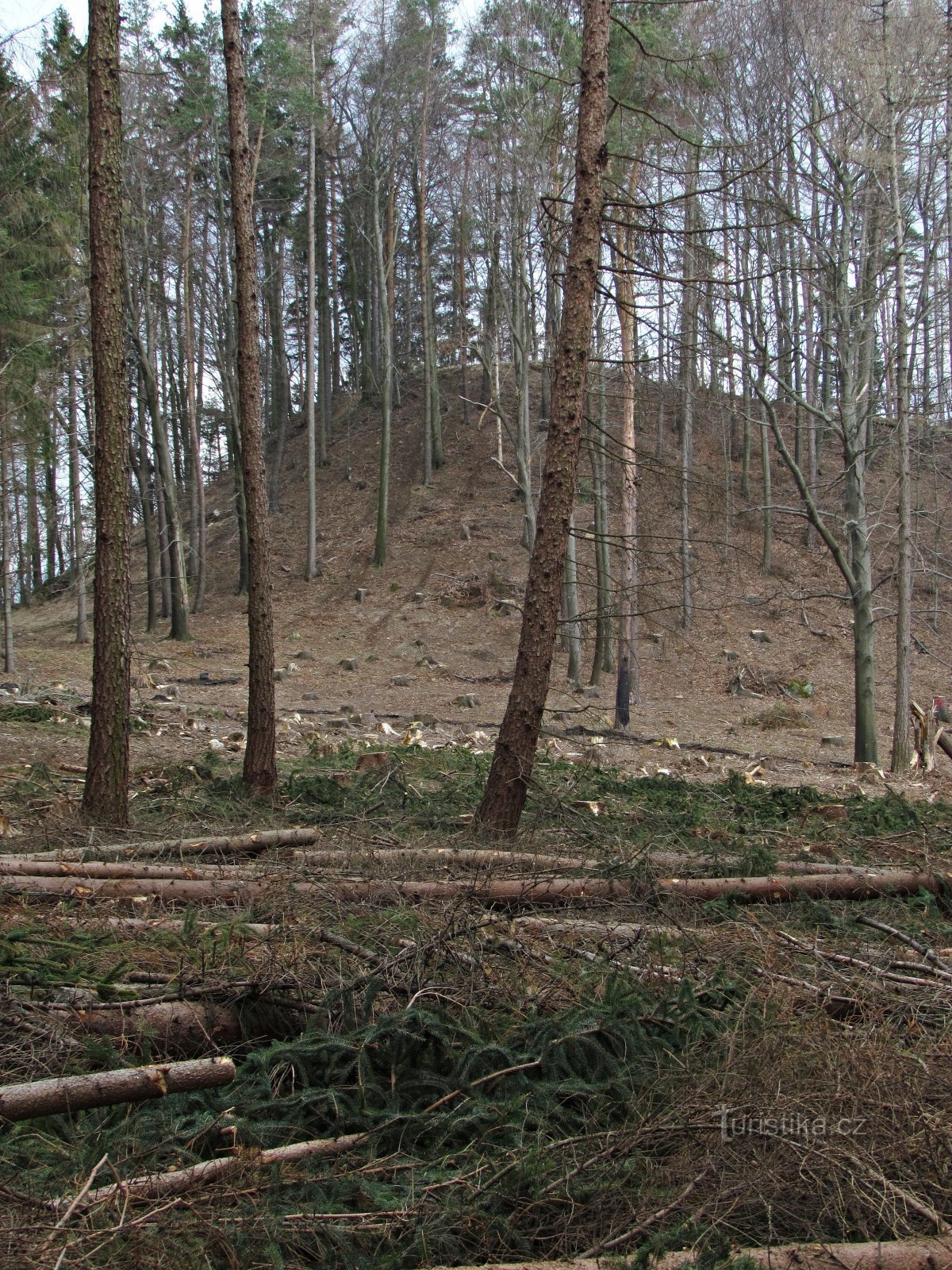 Přilepy - Hrádek location