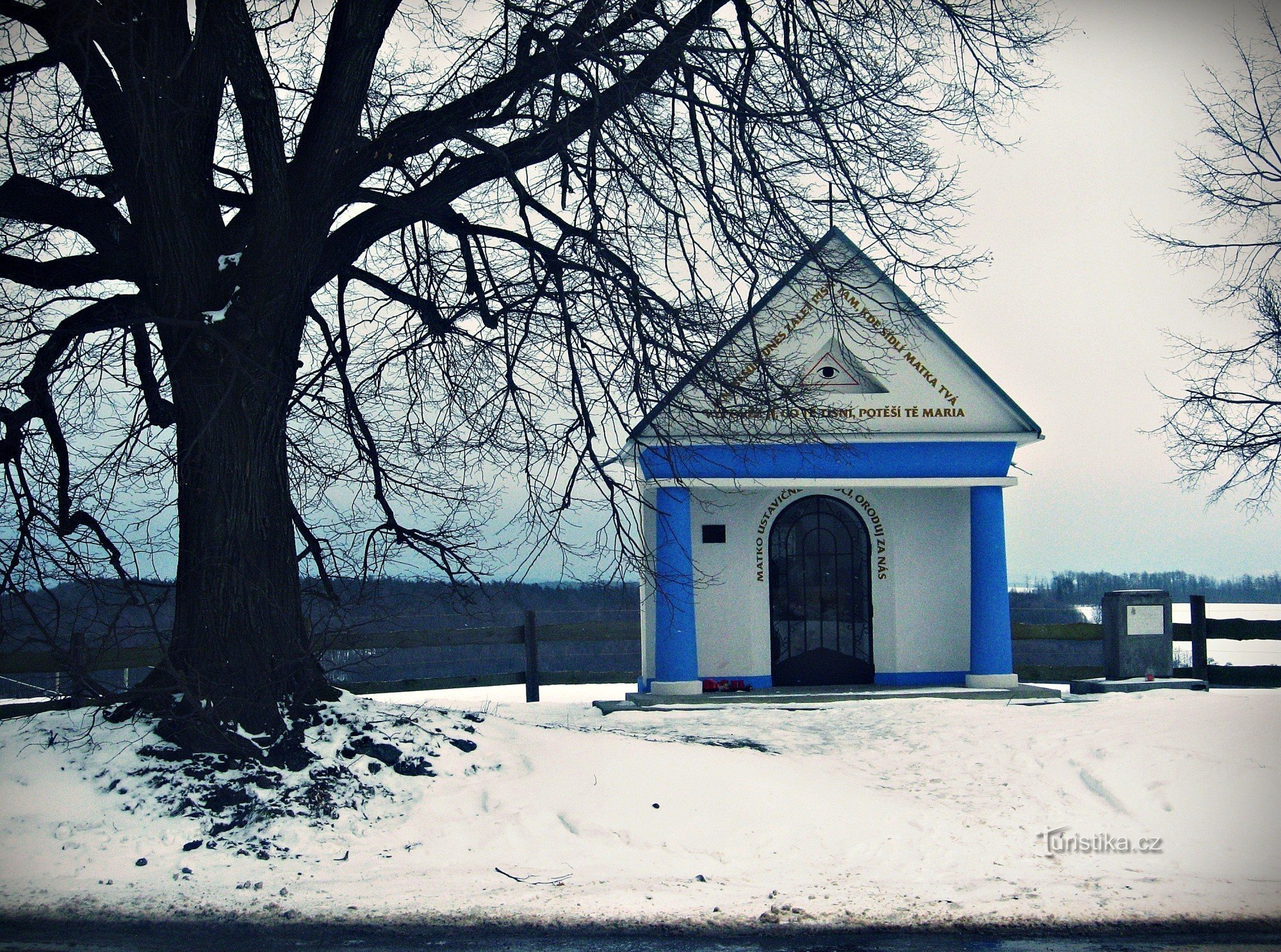 Přiluky - Jungfru Marias kapell