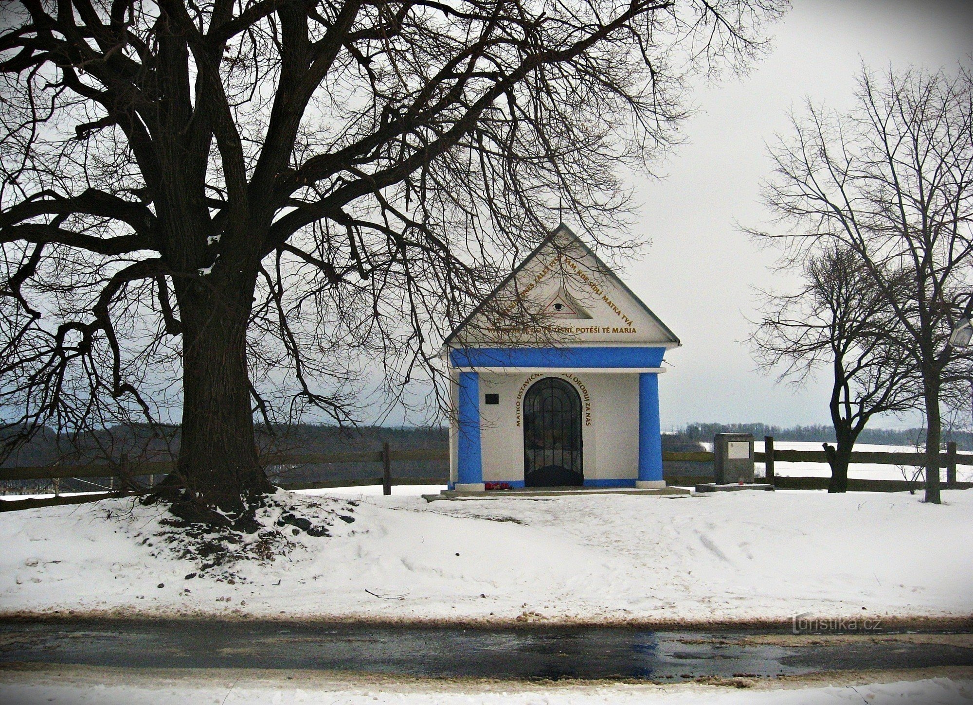 Přiluky - Kapelle der Jungfrau Maria