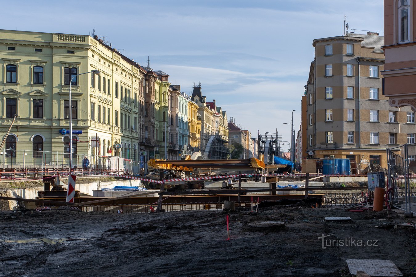 A new bridge is being prepared