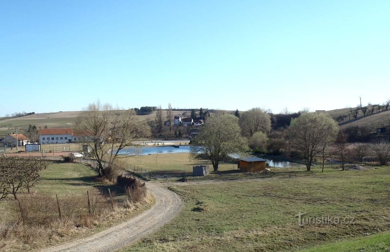 Kovalovice natural bathing biotope - 25.3.2012