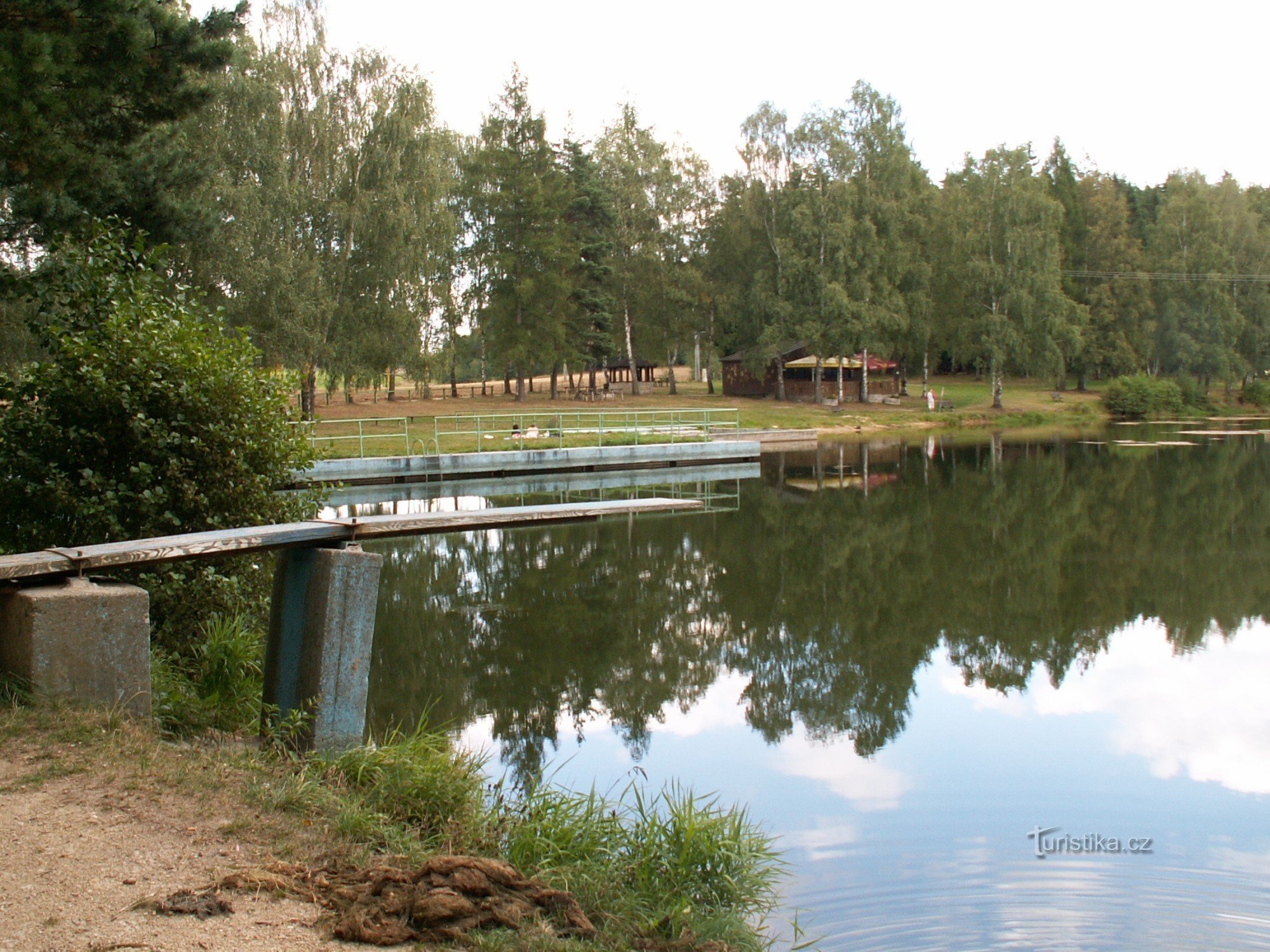 Sázava naturlig swimmingpool