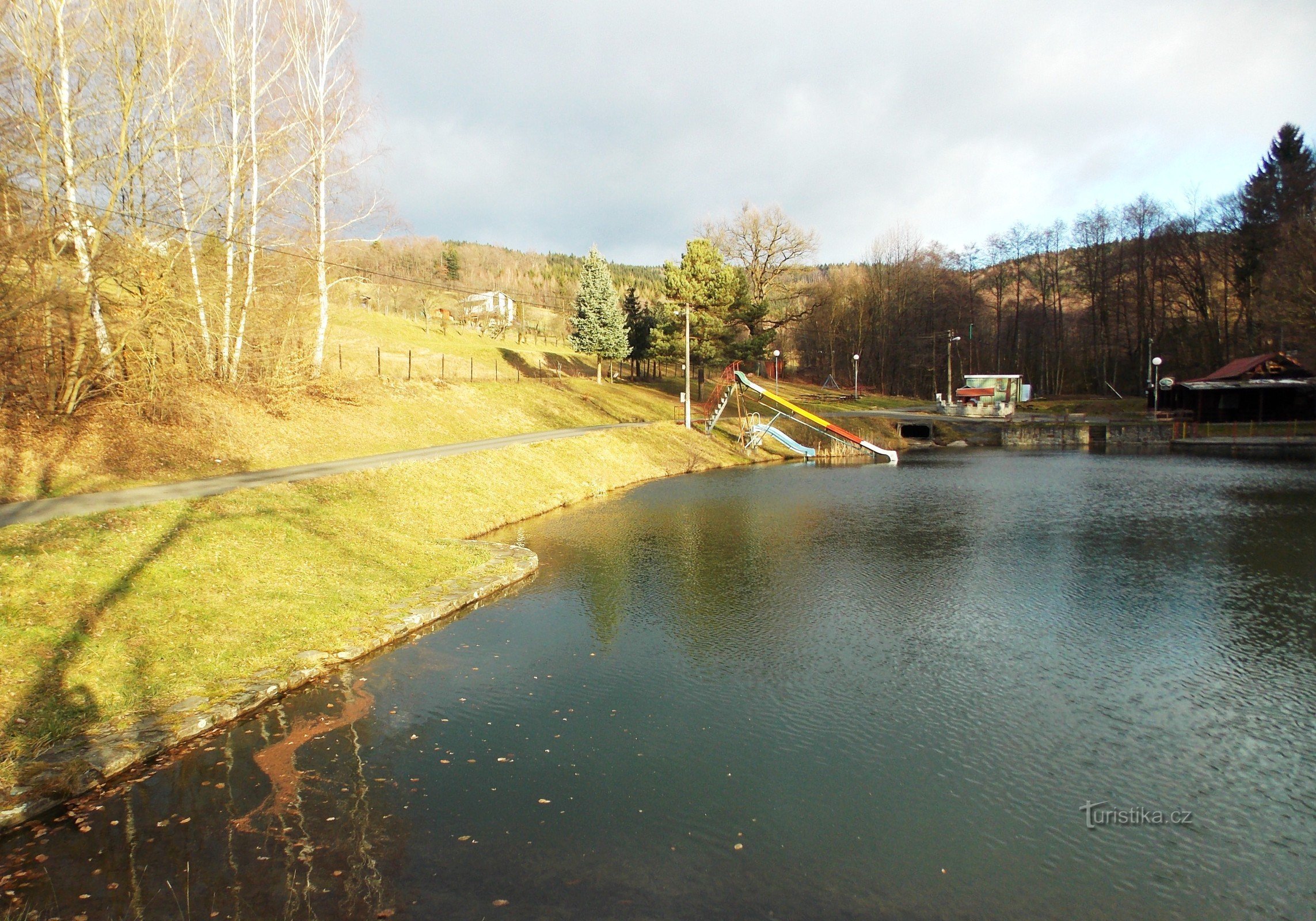 Natural swimming pool - Vlčková