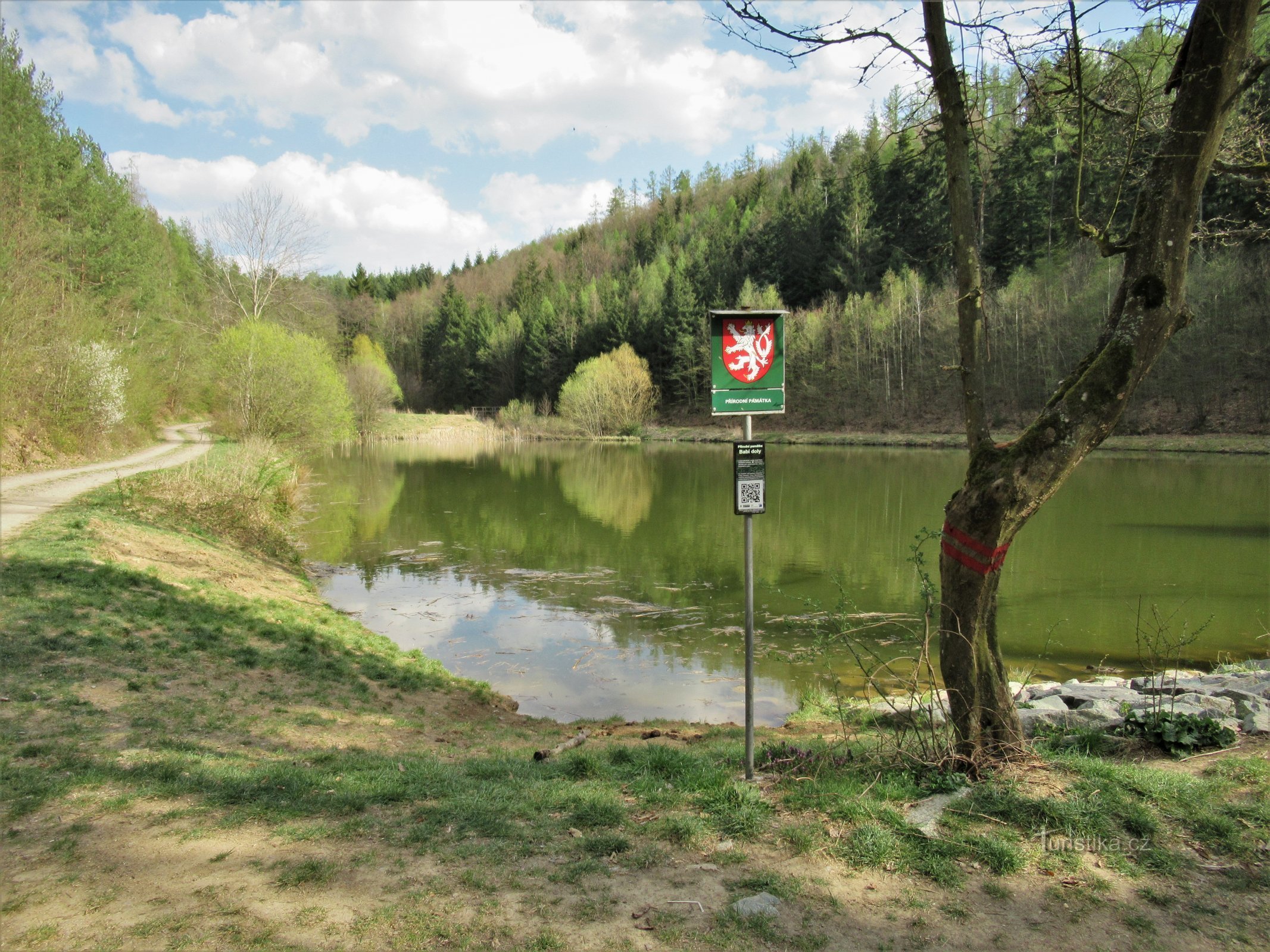 Monument natural Babí doly primăvara 2020